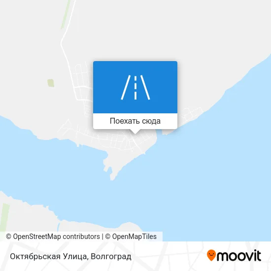 Карта Октябрьская Улица