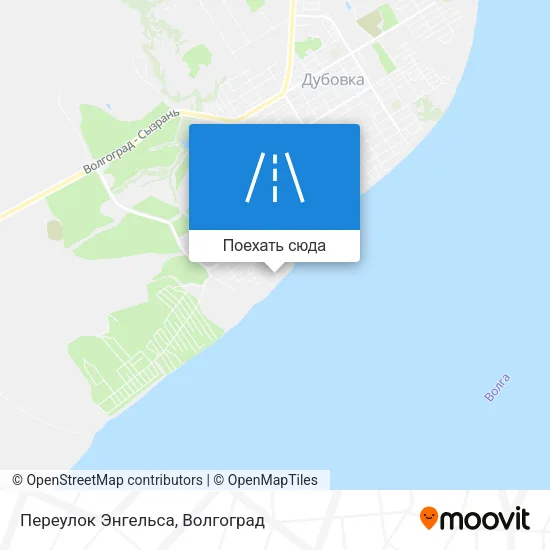 Карта Переулок Энгельса