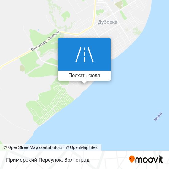 Карта Приморский Переулок