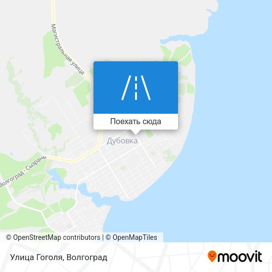 Карта Улица Гоголя