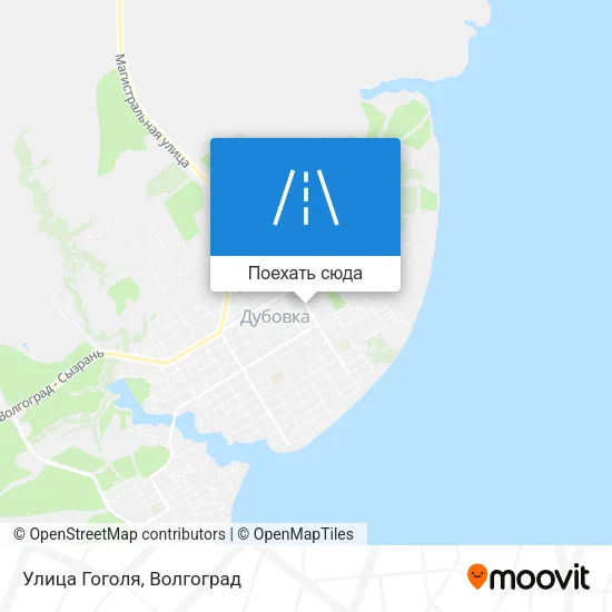 Карта Улица Гоголя
