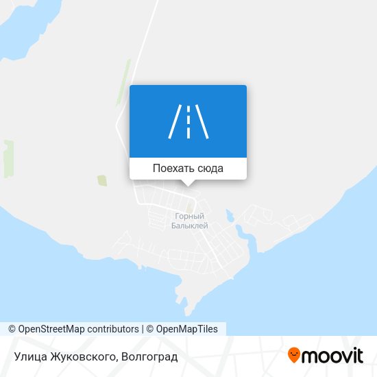 Карта Улица Жуковского