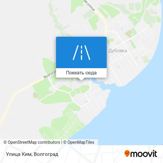 Карта Улица Ким