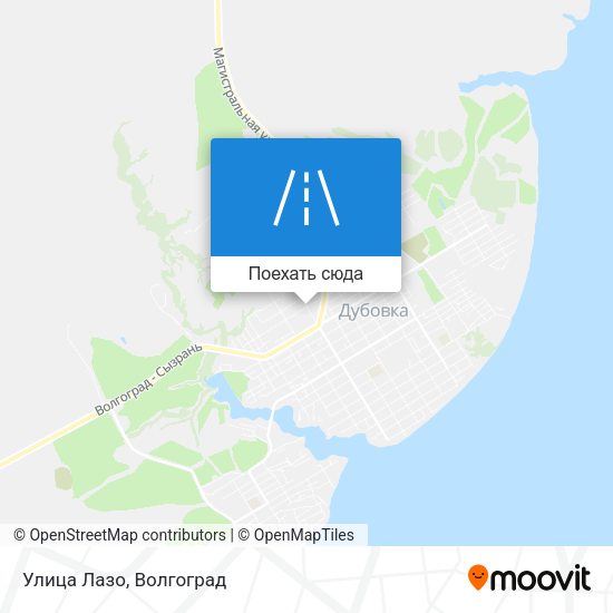 Карта Улица Лазо