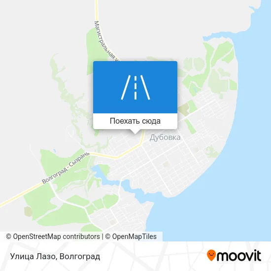 Карта Улица Лазо