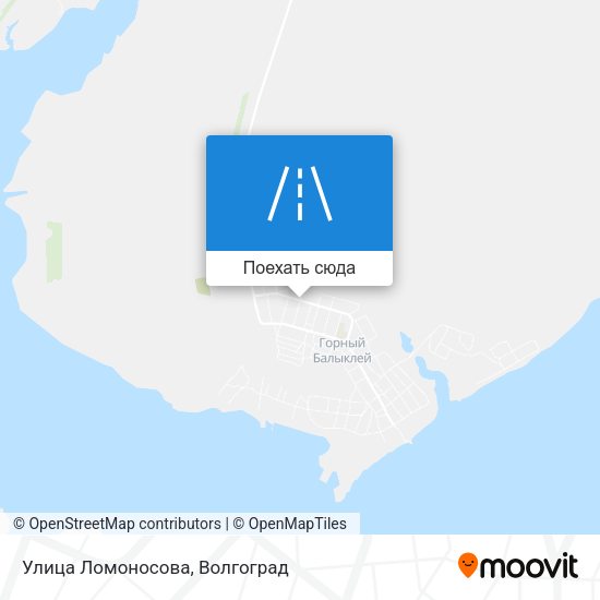 Карта Улица Ломоносова