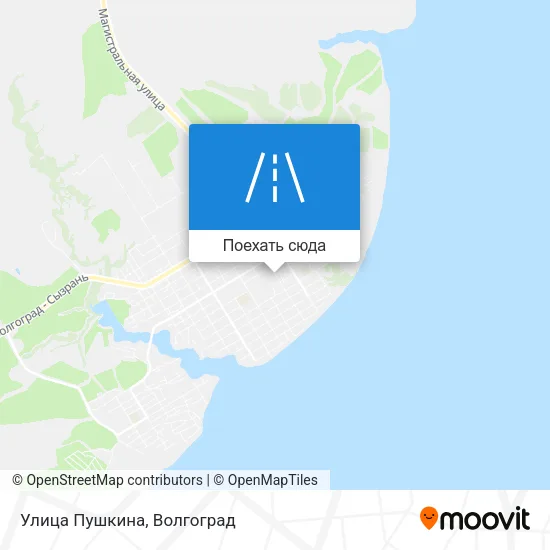 Карта Улица Пушкина