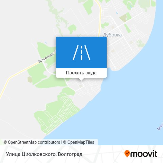 Карта Улица Циолковского