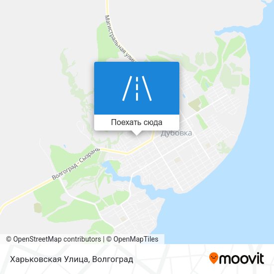 Карта Харьковская Улица