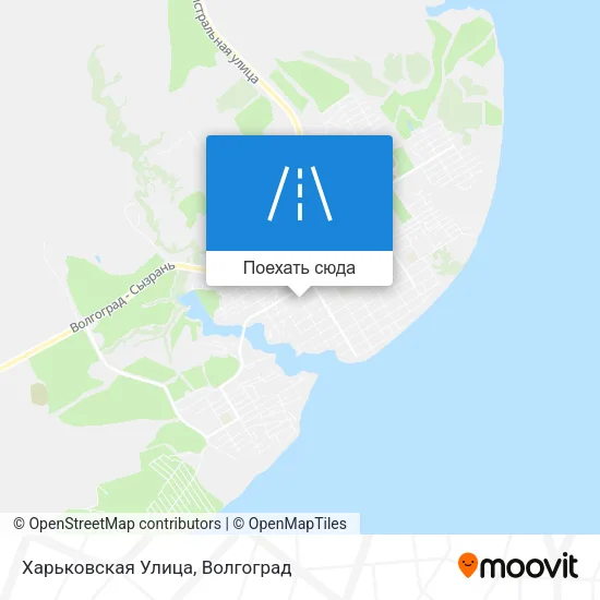 Карта Харьковская Улица