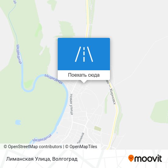 Карта Лиманская Улица
