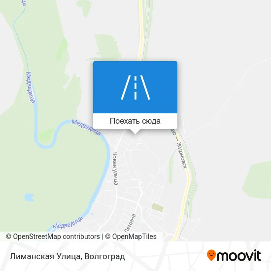 Карта Лиманская Улица