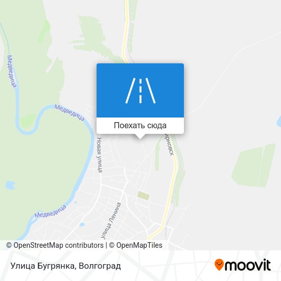 Карта Улица Бугрянка