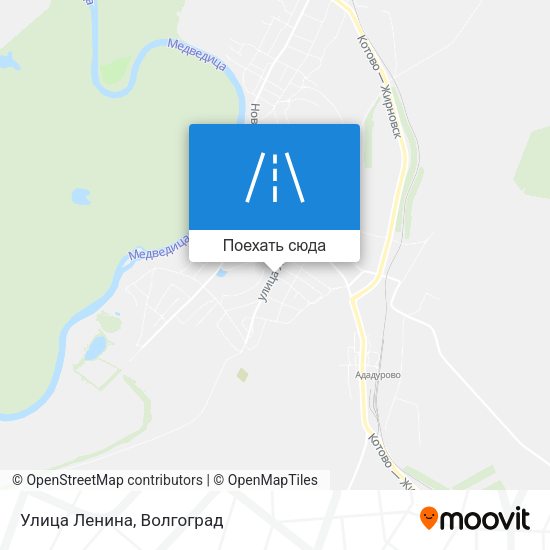 Карта Улица Ленина