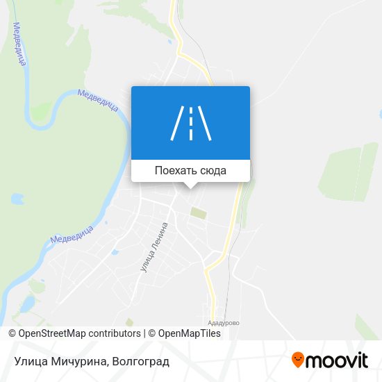 Карта Улица Мичурина