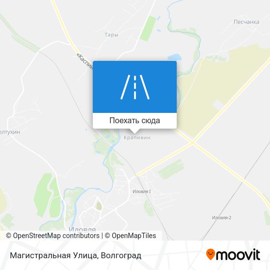 Карта Магистральная Улица