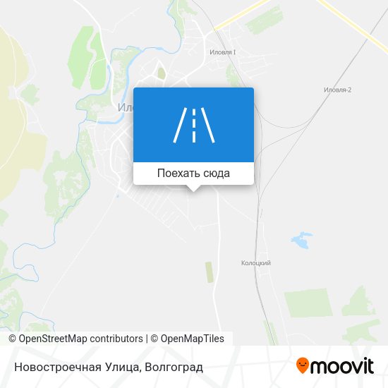 Карта Новостроечная Улица