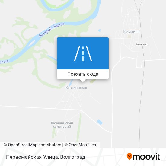 Карта Первомайская Улица