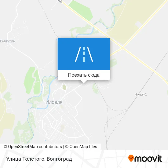 Карта Улица Толстого
