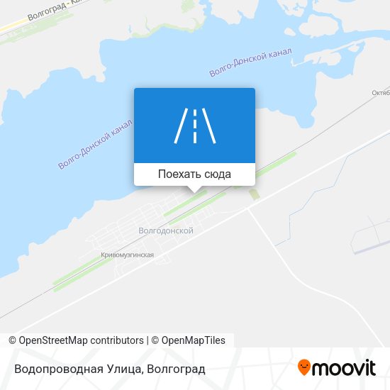 Карта Водопроводная Улица