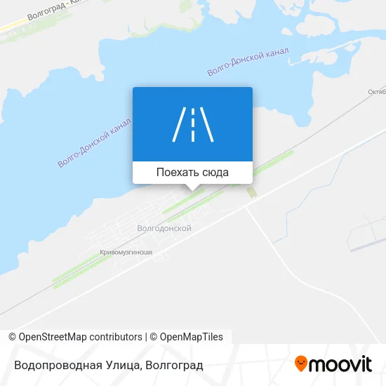 Карта Водопроводная Улица