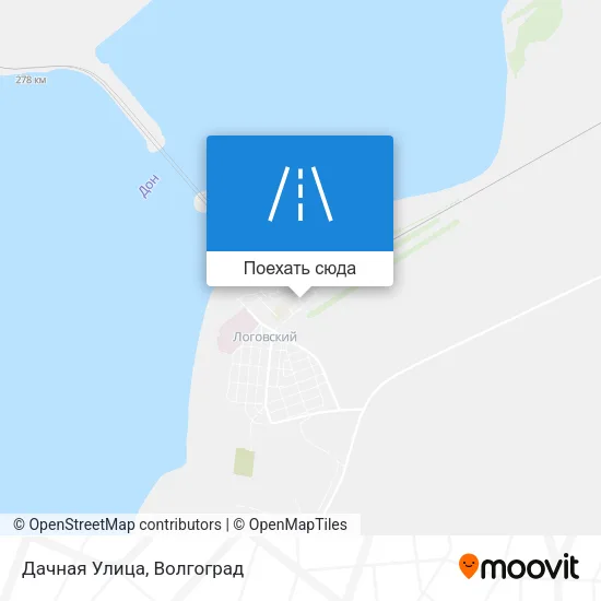 Карта Дачная Улица