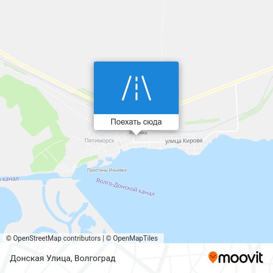 Карта Донская Улица