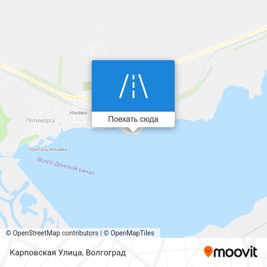 Карта Карповская Улица
