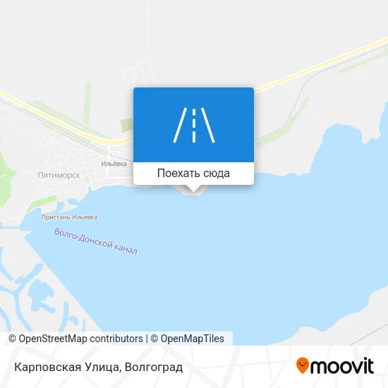 Карта Карповская Улица