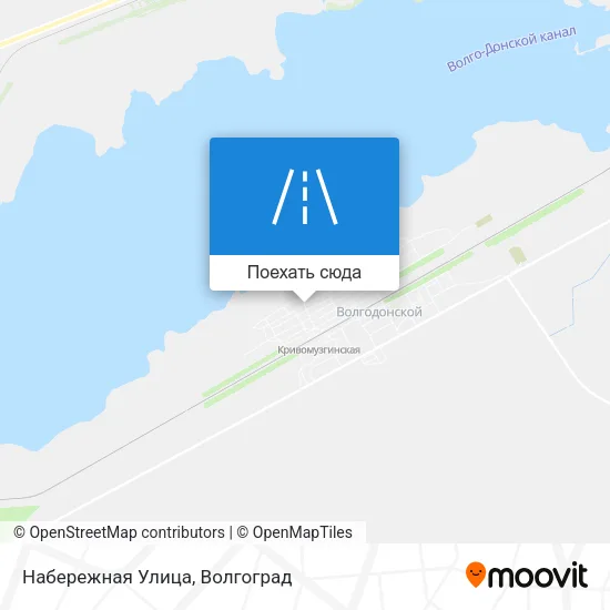 Карта Набережная Улица