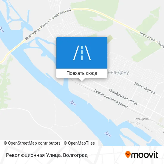 Карта Революционная Улица