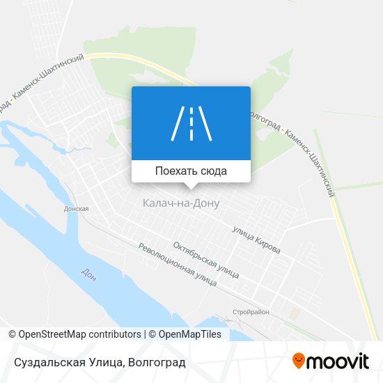 Карта Суздальская Улица