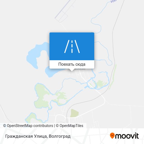 Карта Гражданская Улица