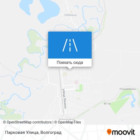 Карта Парковая Улица