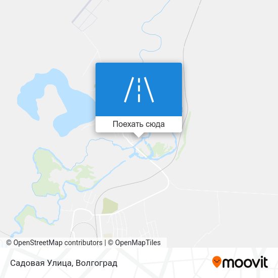 Карта Садовая Улица