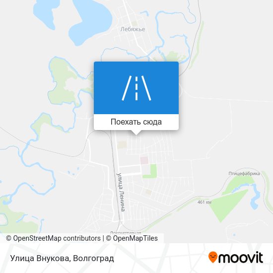Карта Улица Внукова