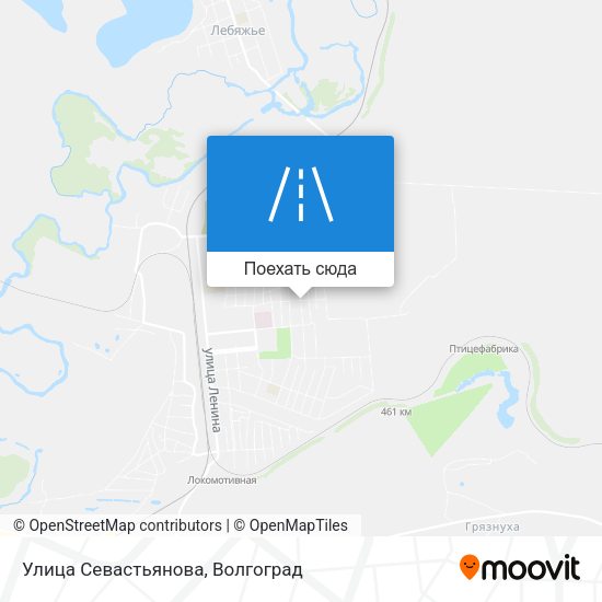Карта Улица Севастьянова