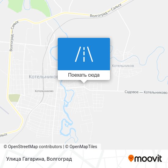 Карта Улица Гагарина