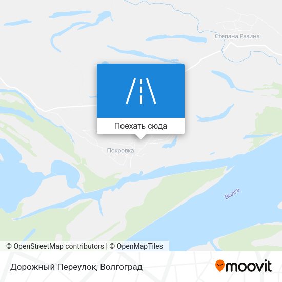 Карта Дорожный Переулок