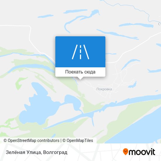 Карта Зелёная Улица