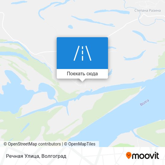 Карта Речная Улица