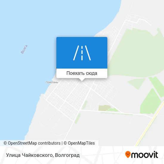 Карта Улица Чайковского