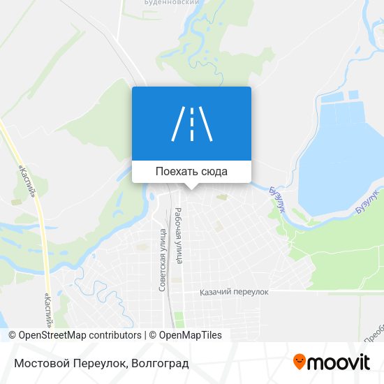 Карта Мостовой Переулок