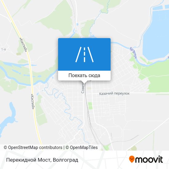 Карта Перекидной Мост