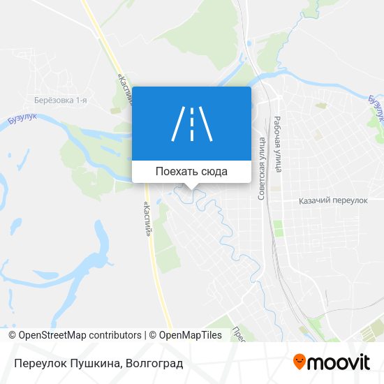 Карта Переулок Пушкина