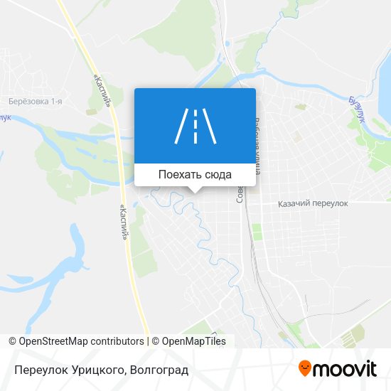 Карта Переулок Урицкого