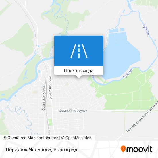 Карта Переулок Чельцова