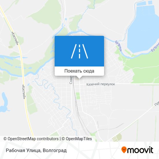 Карта Рабочая Улица