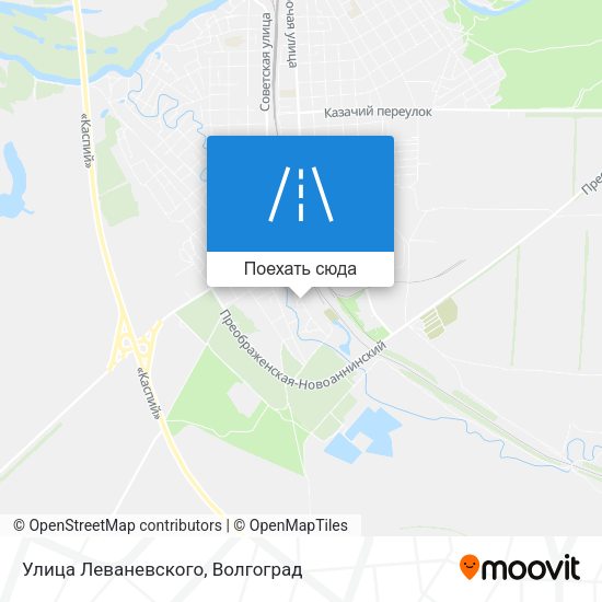 Карта Улица Леваневского