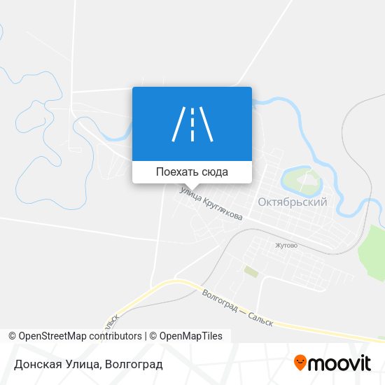 Карта Донская Улица